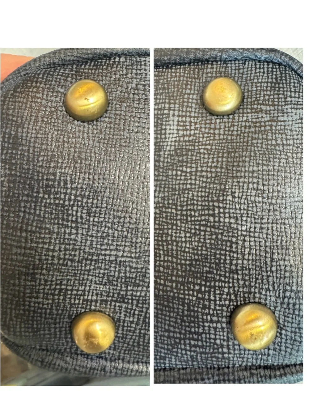 Patricia Nash Elia Hobo Blue Leather Shoulder Bag
